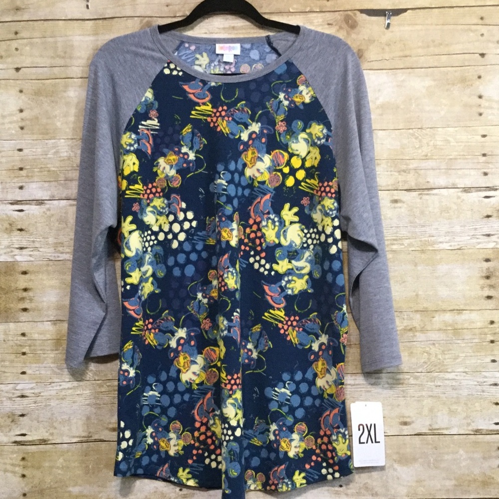 2XL LuLaRoe Disney Randy Top